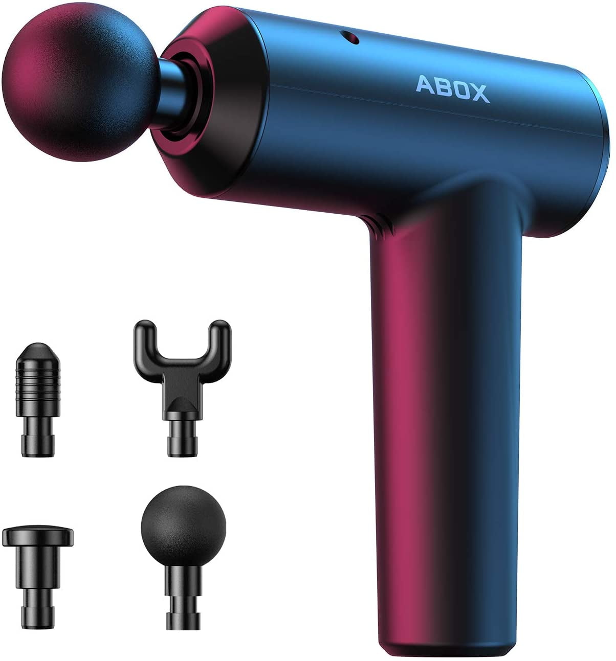 ABOX Massage Gun,Muscle Massage Gun, Handheld Tissue Massager, Cordless
