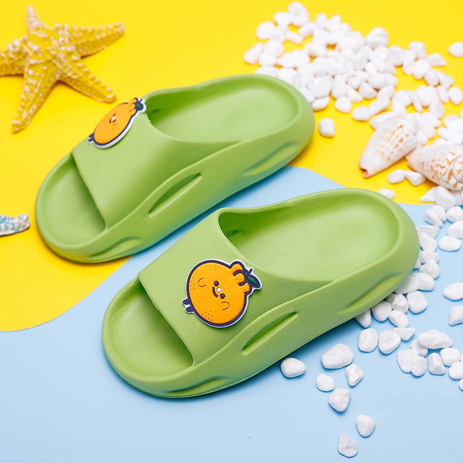 Qoo10 - Summer Slippers Girls Summer bathroom slippers cute anti-slip  Korean i... : Men's Accessorie...