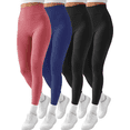 thumbnail image 1 of Pack 4 Colores Leggins Faja Termicos Afelpados Unitallas Yoga, 1 of 9