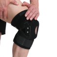 thumbnail image 2 of Rodillera de máximo soporte con bisagras. Correas de compresión y estabilidad para ACL, LCL, artritis, tendinitis, MCL, rótula. Izquierda y derecha. Hombres y mujeres., 2 of 5