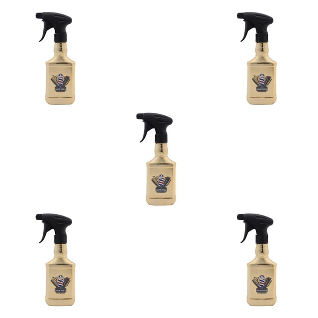 Qarigey Botella de espray para peluquería, soportes para aspersión de agua, herramienta de barbería Retro, contenedor pulverizador, accesorio de Type2 NO2 Qarigey CBP392545