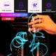 thumbnail image 1 of Lámpara de tira LED de cableado EL para interior de automóvil Ndcxsfigh con luz ambiental flexible de 5 m (azul hielo), 1 of 9