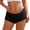 Black, variant on Womens Panties Ruffled Plus Size Triangle Panties Ultimate Comfort Style Underwear Women Black XL