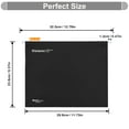 thumbnail image 3 of 15PC PVC Black Hanging File Folders Waterproof Letter Size Filing Cabinet A4 Suspension Files with Tabs and Inserts Hanging File Folders, 3 of 5