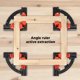 thumbnail image 4 of Abrazadera de esquina para carpintería abrazadera de marco de madera Función de regla de 2 lados ajustable 30-90 para sitio de construcción ANGGREK Otros, 4 of 8