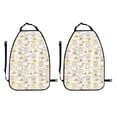 thumbnail image 2 of Uemuo Rabbit And Milk Tea Printed Car Back Seat Protector,2 Pcs Backseat Car Organizer, Kick Mats Back Seat Protector , Back Seat Organizer for Kids, 2 of 8