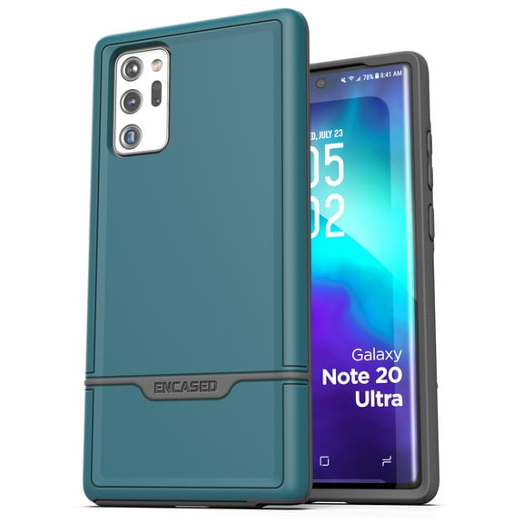 Heavy Duty Galaxy Note 20 Ultra Case (2020 Rebel Armor) Military Grade Full Body Rugged Protective Cover (Samsung Note 20 Ultra) Turquoise Blue