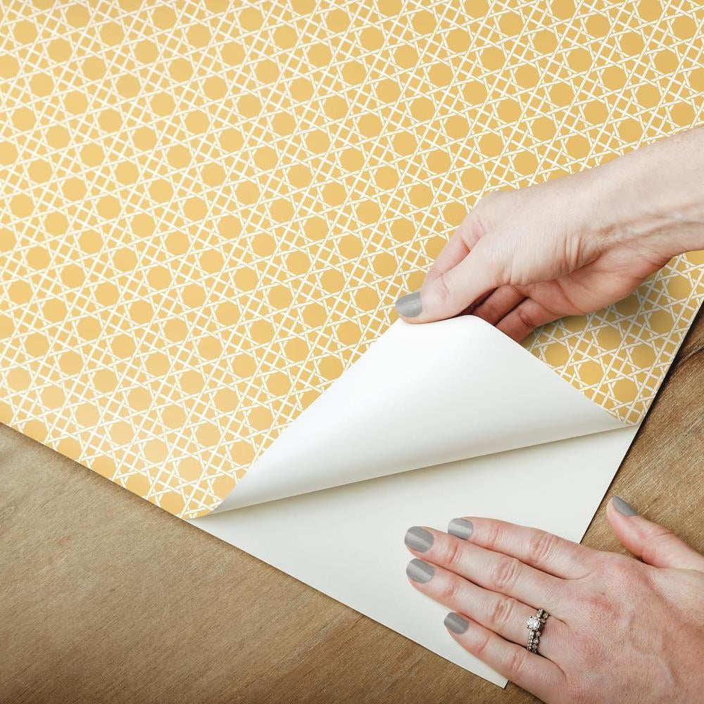 Caning Peel and Stick Wallpaper
