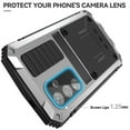 thumbnail image 3 of ELEHOLD for Samsung Galaxy S24 Plus Case,Outdoor Sports Military Heavy Duty Full Body Cover with Built in Screen Protector Hidden Kickstand Shockproof Dustproof Case for Samsung S24 Plus,Silver, 3 of 9