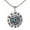 Silver, variant on K-KED Silver & Gold Egyptian Hip Hop Eye of Horus Ra Pendant Necklace Stainless Steel-Gold