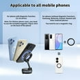 thumbnail image 4 of TONEOF Soporte Magnético para Teléfono Celular, Mini Soporte de Coche con Vacío Adsorción Y Anillo Magnético para Todos Teléfono, 4 of 10