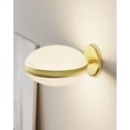 thumbnail image 3 of Sonneman 3610.14 Pillows 2 Light 6" Tall Led Wall Sconce - Brass, 3 of 7
