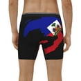 thumbnail image 7 of Men Flag Of Haiti Boxer Briefs Moisture Wicking Funny Boxer Shorts, 7 of 7