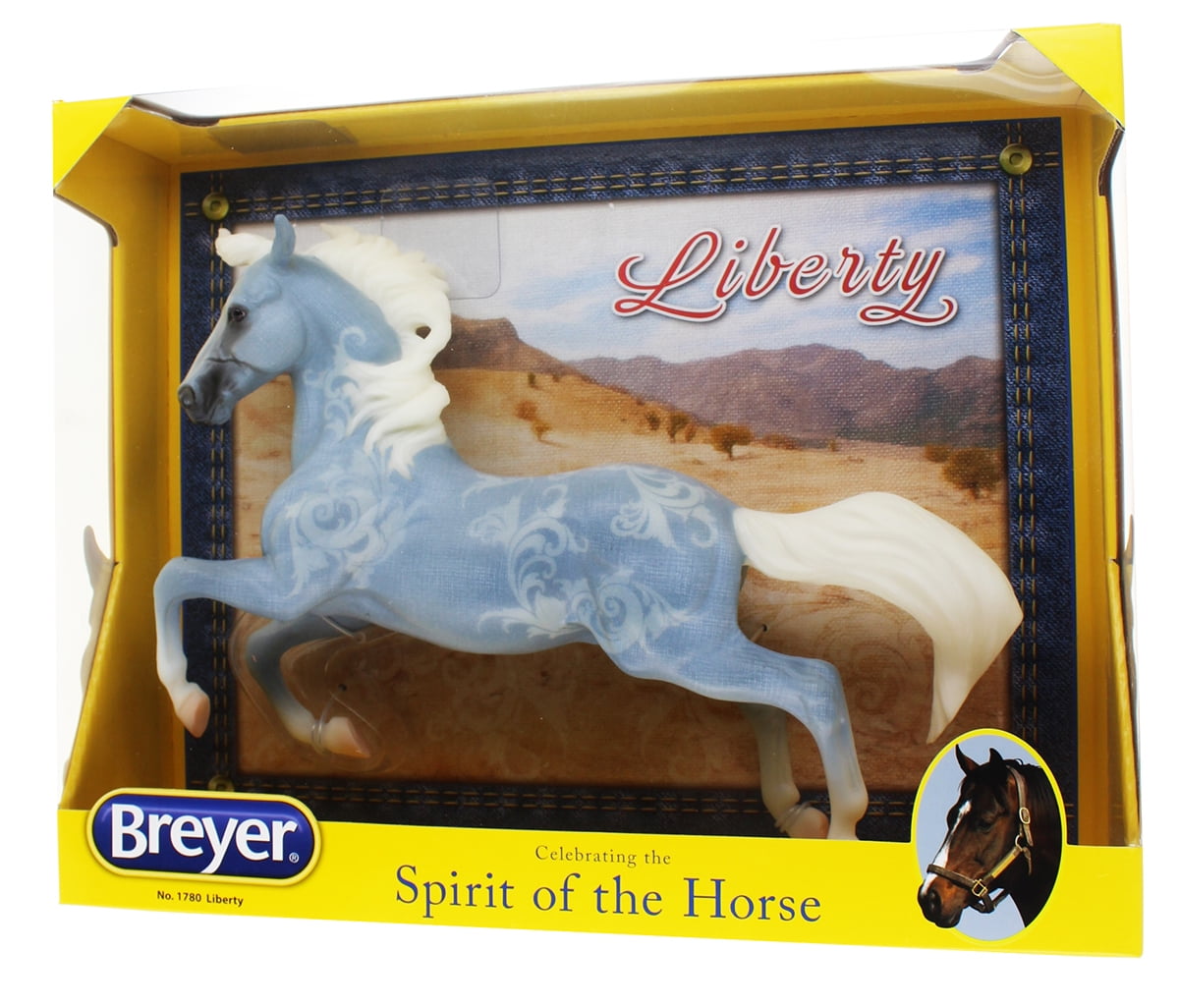 Liberty Denim Blue Traditional Limited Edition Collectible Breyer Horse