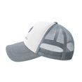 thumbnail image 3 of St. Louis BattleHawks Trucker Hats Gray One Size Adjustable Snapback Hat, 3 of 5