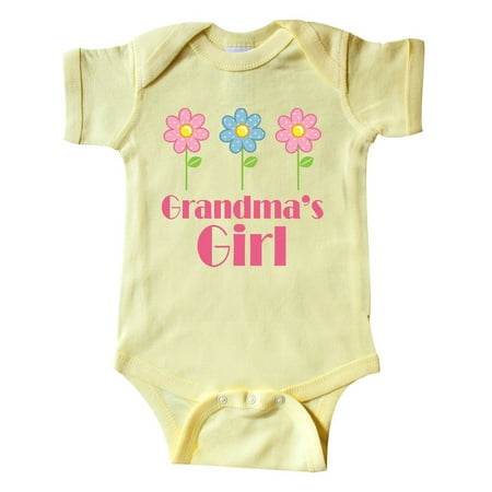 

Inktastic Grandma s Girl Grandaughter Gift Baby Girl Bodysuit