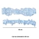 thumbnail image 5 of 2 uds conjunto de liga de boda negro nupcial encaje liguero Sexy flor ligas pierna anillo fiesta graduación regalo para mujer MFZFUKR 221984-3, 5 of 8