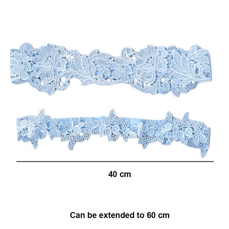 Wedding Garter Set Lace Garters Belt Bride Women,Light Blue - Walmart.com Wedding Garter Set Lace Garters Belt Bride Women,Light Blue - Walmart.com