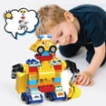 thumbnail image 2 of Klobroz Bloques de Construcción 89 Piezas con Carro, Ladrillos Grandes para Niños de 2-5 Años, 2 of 3