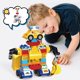 thumbnail image 2 of Klobroz Bloques de Construcción 89 Piezas con Carro, Ladrillos Grandes para Niños de 2-5 Años, 2 of 3