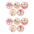 thumbnail image 1 of Paquete de 10 pegatinas para ventana del Año Nuevo Chino 2024 con adornos de dragón Estilo D, 1 of 9