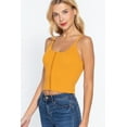 thumbnail image 3 of Front Closure With Hooks Sweater Cami Top, 3 of 5