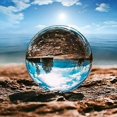 thumbnail image 2 of 40Mm Clear Glass Crystal Ball Healing Sphere Photography Props Gifts Banmo, 2 of 5