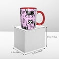thumbnail image 5 of Halloween Coffee Mug, skull cat halloween Ceramic Tea Cups Halloween Party Cups for Hot/Cold Beverages, Cute Coffee Cups for Kitchen Holiday Gift Coffee Bar Accessories, 5 of 6