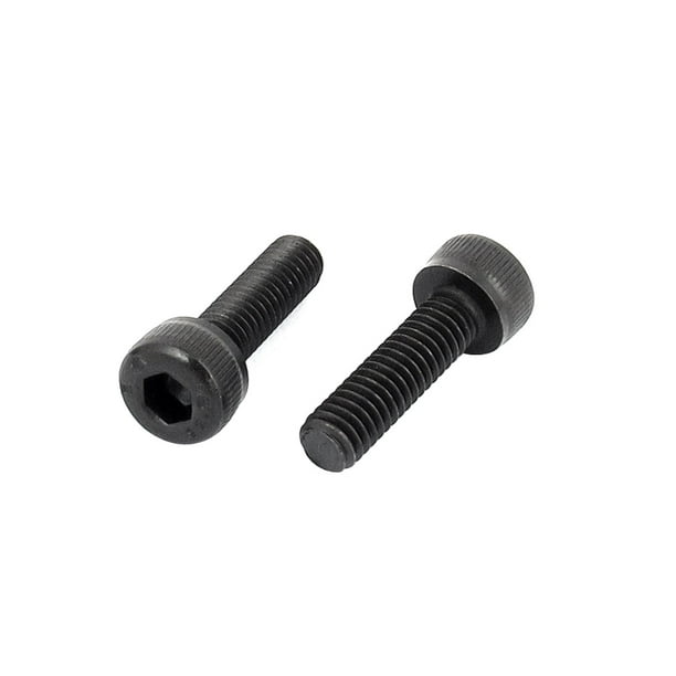 M4 x 14mm 12.9 Alloy Steel Machine Bolt Hex Socket Head Cap Screws Black  30pcs