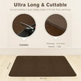 thumbnail image 6 of Debonair Chair Mat for Hardwood Floor,48" x 36"Office Chair Mats,Floor Protector For Desk Chair,Coffee, 6 of 9