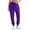 Purple, variant on Women's Solid Color Home Wear Trousers Fashion Slim Fit Leggings Style Sweatshirt Pants Cozy Lounge Outfit for Relaxing,Beige,L