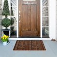 thumbnail image 5 of Yayeee Doormat for Inside 20"x32" Absorbent Low-Profile Washable Non-Slip Rubber Backed Entryway Rug, Brown Tribal Pattern, 5 of 8