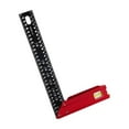 thumbnail image 3 of Dualoai Woodwork L Square Ruler Measure Ruler Recuste Ruler or Right Angle Ruler Marking 30CM, 3 of 9