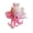 Pink-PK Home Decor, variant on JJV Colorful Glitter Octopus Sugar Stress Balls for Adults, Soft Silicone Sensory Ball with Sequin, Cute Animals Squeeze Fidget Toys, Easter Basket Stuffer, Party Favors, 2.36x1.97x1.97in