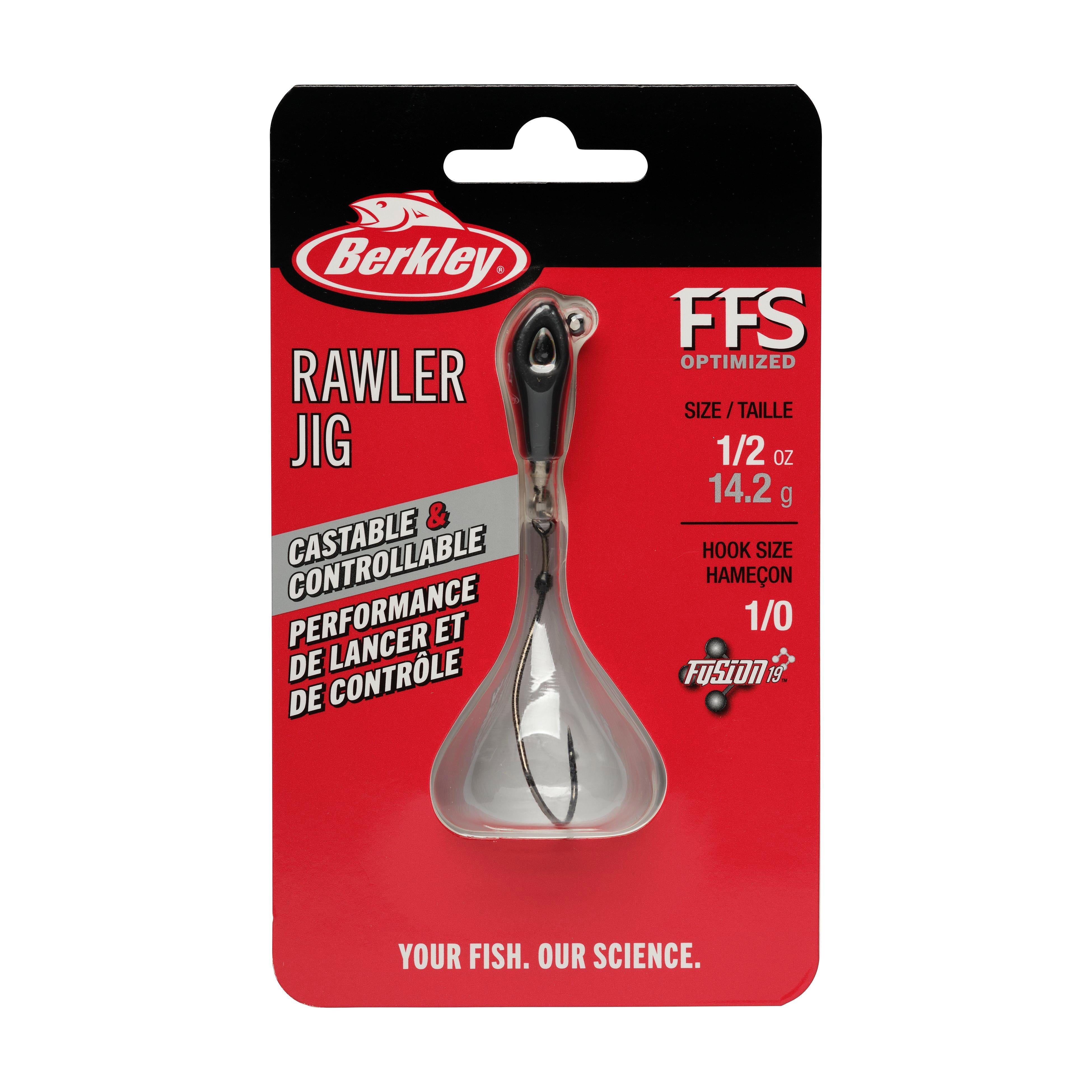 Berkley Rawler Jig, 1/0, Matte Black