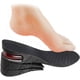 thumbnail image 1 of Plantilla elevada, inserto de talón con cojín de aire ortogonal ajustable de tres capas de 3 cm, 5 cm y 7 cm, adecuado para hombres y mujeres, 1 of 4
