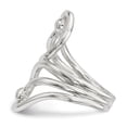 thumbnail image 3 of 925 Sterling Silver Polished Fancy Swirl Ring Size 6, 3 of 7