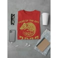 thumbnail image 3 of Chinese Year Of The Rat Men T-Shirt, Male Medium, 3 of 4