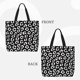 thumbnail image 2 of Easygdp Black Leopard Bolsa Tote para Mujer, Bolso de Hombro para Trabajo, Playa, Viajes, Compras y Supermercado, 2 of 7