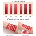 thumbnail image 4 of Waterproof Matte Velvet Lipstick Sexy Red Velvet Glossy Lip Gloss Lipsticks Long Lasting Lip Glaze Lip, 4 of 5
