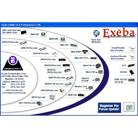 Exeba-COMM 16.0  PROFESSIONAL Software with Hardware Key (Best Hardware Firewall For Large Business)
