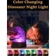 thumbnail image 3 of Luz nocturna de dinosaurio de silicona Wlhong para niños - Sensor táctil LED de 7 colores con batería recargable - Lámpara de dinosaurio adorable para dormitorio de niños y niñas, 3 of 6