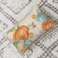 thumbnail image 3 of Fall Pumpkin Throw Pillow Covers 12x20 Inch Set of 2, Watercolor Pumpkin Decoration Throw Pillow Covers Autumn Thanksgiving Leaf Outdoor Cushion Cover for Sofa Couch Farmhouse Room Bed Decor, 3 of 6