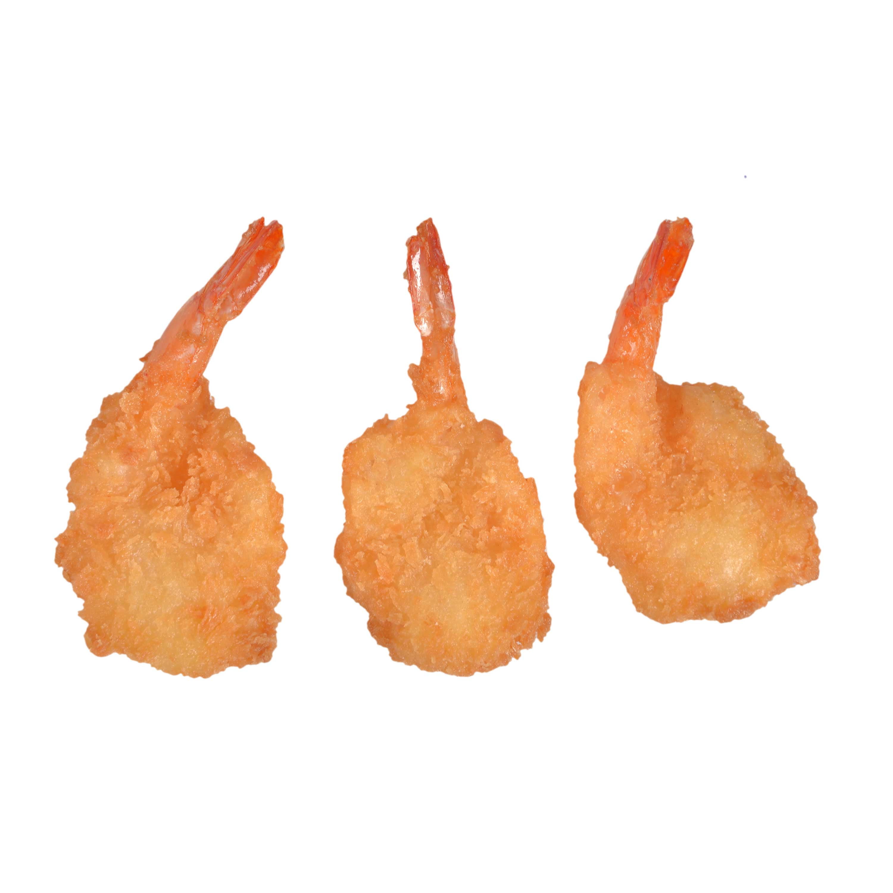 Oceanway Seafood Butterfly Breaded Shrimp - 21/25 Count, 3 Pound - 4 per case.