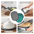 thumbnail image 7 of Rocae Ducks A for Silicone Pot Holders, Oven Mitts Heat Resistant Hot Pads with Pockets,Non-Slip Bbq Baking Smoking Potholders ,7.5"x9.4", 7 of 7