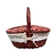thumbnail image 4 of Cesta de picnic, cesta de almacenamiento, cesta para servir, cesta de playa, rural, con forro lavable, cesta de almacenamiento de mimbre portátil para 38 x 28 x 16 cm, 4 of 8