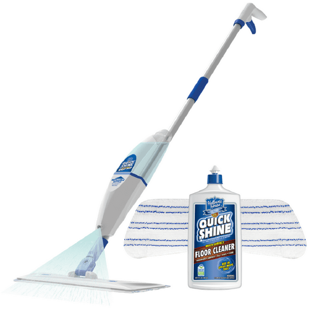 Quick Shine Spray Mop Kit with 16 oz. MultiSurface Floor Cleaner