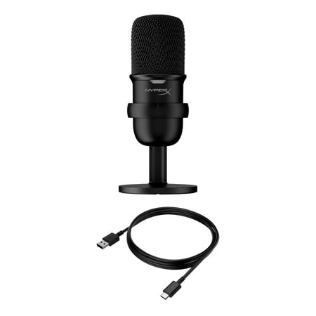 HyperX - SoloCast Wired Cardioid USB Condenser Gaming Microphone