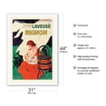 thumbnail image 2 of Laveuse Mignon - Hand-Operated Washer - Vintage French Advertising Poster by Leonetto Cappiello c.1921 - Fine Art Rolled Canvas Print 27in x 40in, 2 of 4