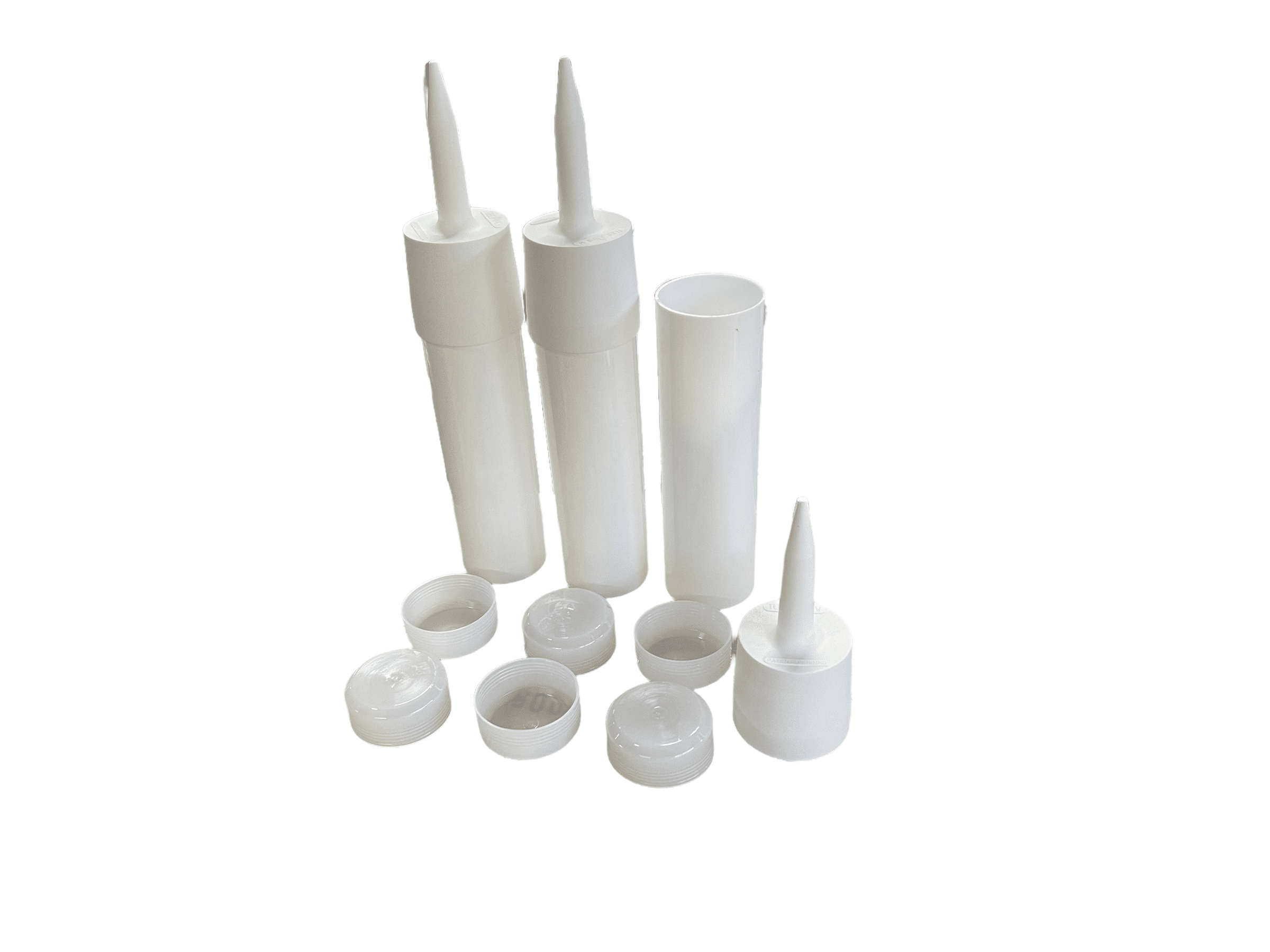 Reusable Empty Caulk Tube REFILLABLE CAULKING Cartridge 7 oz. 3